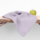 French Linen Tea Towels 14 x 28 Inch (Set of 4) - Purple