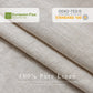 100% French Linen Napkins Set of 4 (20'' x 20'') - Natural Linen