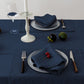 100% French Linen Napkins Set of 4 (20'' x 20'') - Navy