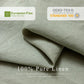 100% French Linen Napkins Set of 4 (20'' x 20'') - Sage
