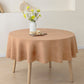 100% Linen Tablecloth Round - 65'' DIA