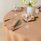 100% Linen Tablecloth Round - 65'' DIA