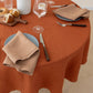 100% Linen Tablecloth Round - 65'' DIA