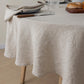 100% Linen Tablecloth Round - 65'' DIA
