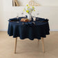100% Linen Tablecloth Round - 65'' DIA