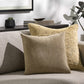 Reijo Tan Linen Look Accent Pillow