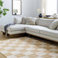 Tyhir Checkered Jute Rug