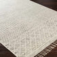 Valyermo Beige Hand Woven Cotton Rug