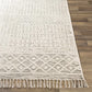 Valyermo Beige Hand Woven Cotton Rug
