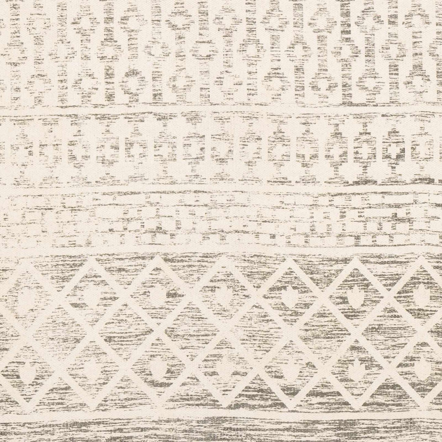 Valyermo Beige Hand Woven Cotton Rug