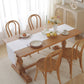 Premium French Linen Table Runner 100% Linen Runner - White