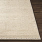 Yaniklar Beige Flat Woven Wool Rug