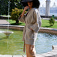 Bata de kimono de atún