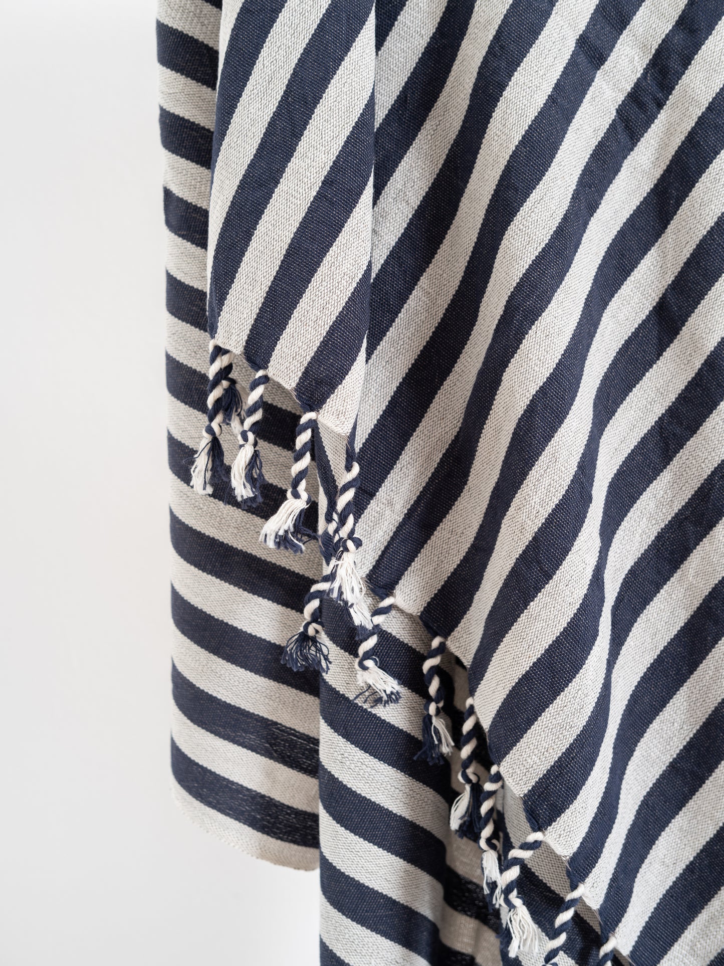 Navy Zebra Towel