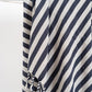 Navy Zebra Towel