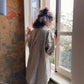 Gray Zebra Loungewear Set